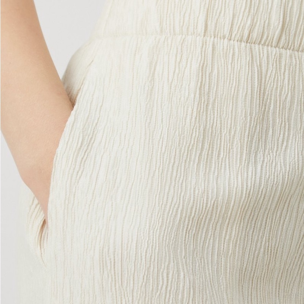 Abercrombie & Fitch Off-White Wide-Leg Pants - Picture 6 of 16